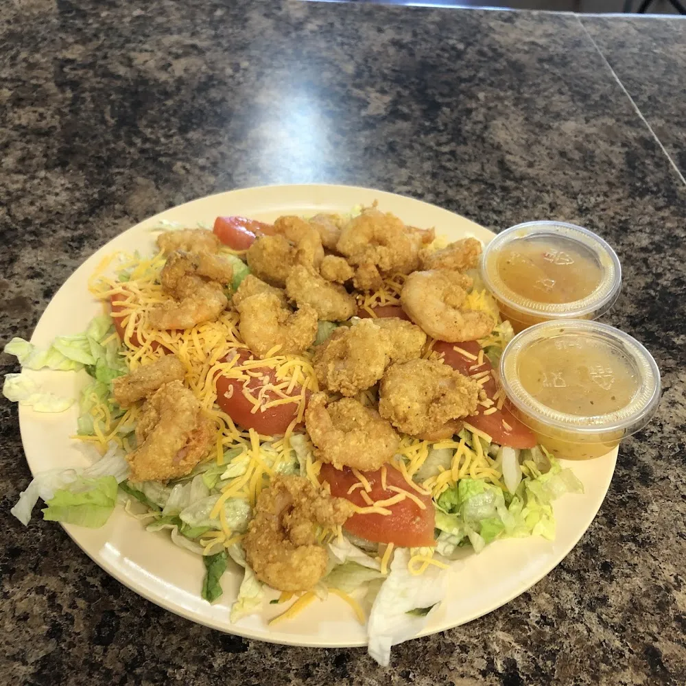 Grilled or Fried Shrimp Salad